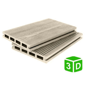 Террасная доска из ДПК 3D 149*24 мм